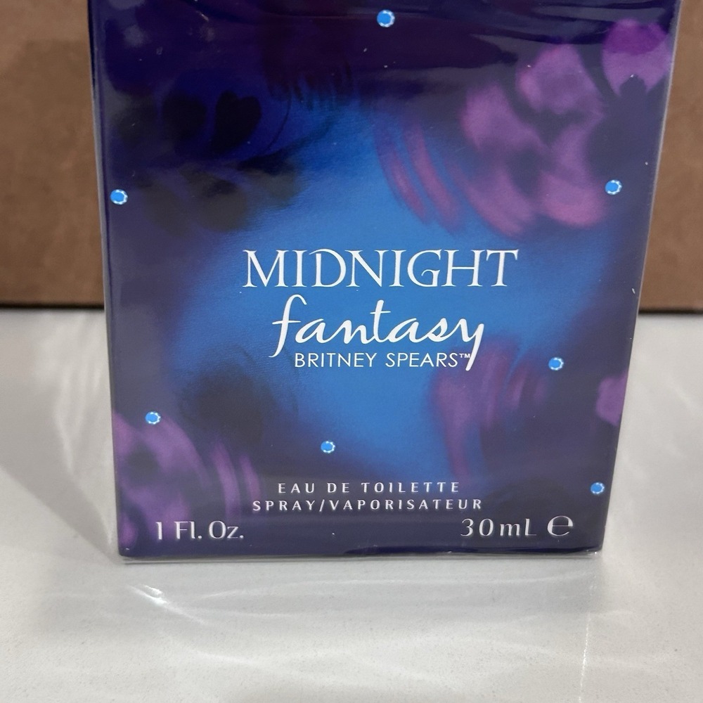 Britney Spears Midnight Fantasy Eau De Toilette Spray 1.0 oz 30ml Fragrance
